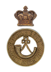 Royal Jersey Light Infantry Glengarry Badge