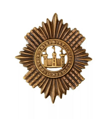 Third Norfolk Rifle Volunteers Cap Badge Brass Metal