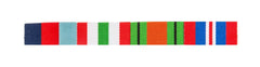 WW2 1939-1945, Italy, defence & War Medal Ribbon Bar