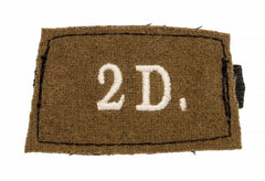 2nd Dragons Royal Scots Greys Slip on Shoulder Title