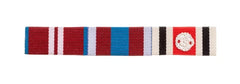 Queens Jubilee Diamond, Platinum, Special Constabulary & Rosette Ribbon Bar