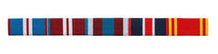 Queens Jubilee Golden, Diamond,Platinum,Kings Coronation Fire Service Ribbon Bar