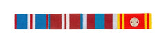 Queens Jubilee Golden, Diamond, Platinum & Fire Service 30 Years Rosette Bar