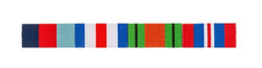 1939-1945 Star, France & Germany, Defence & War Medal Ribbon Bar