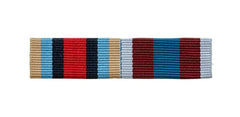 Afghanistan Operational Service 2000 & Platinum Jubilee Medal Ribbon Bar