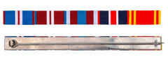 Queens Jubilee Golden, Diamond, Platinum, King Coronation & Fire LSGC Ribbon Bar