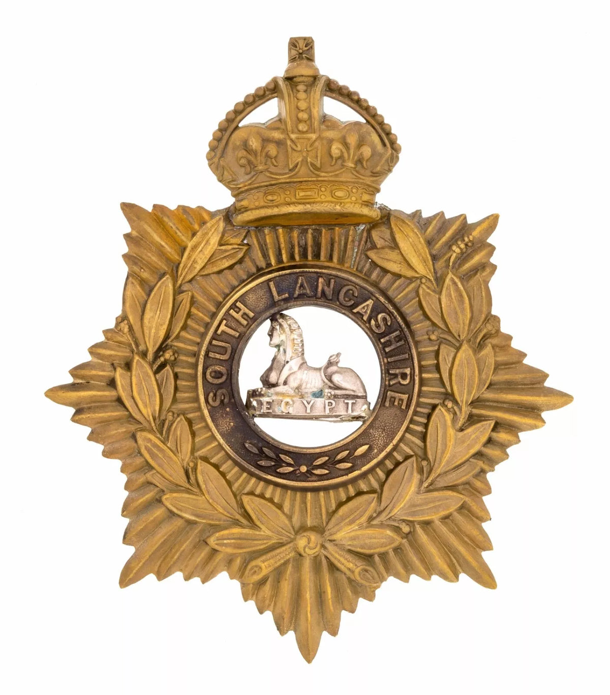 Helmet Plate & South Lancashire Centre Bi Metal
