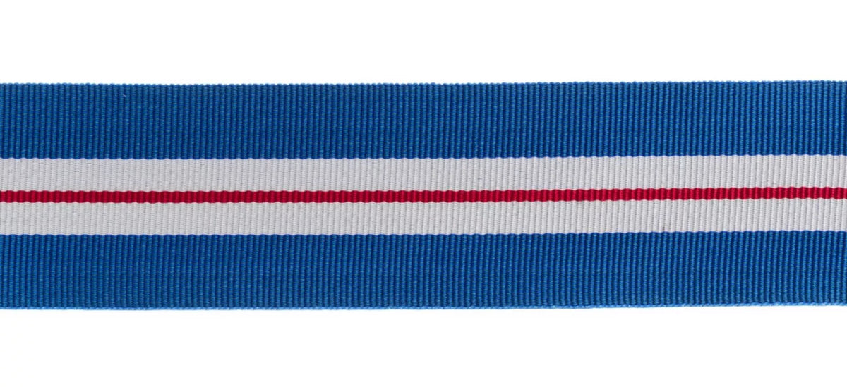 63 Blue Ribbons 63. Queen's Gallantry Medal Ribbon Select Option Sizes – Intmilitaria