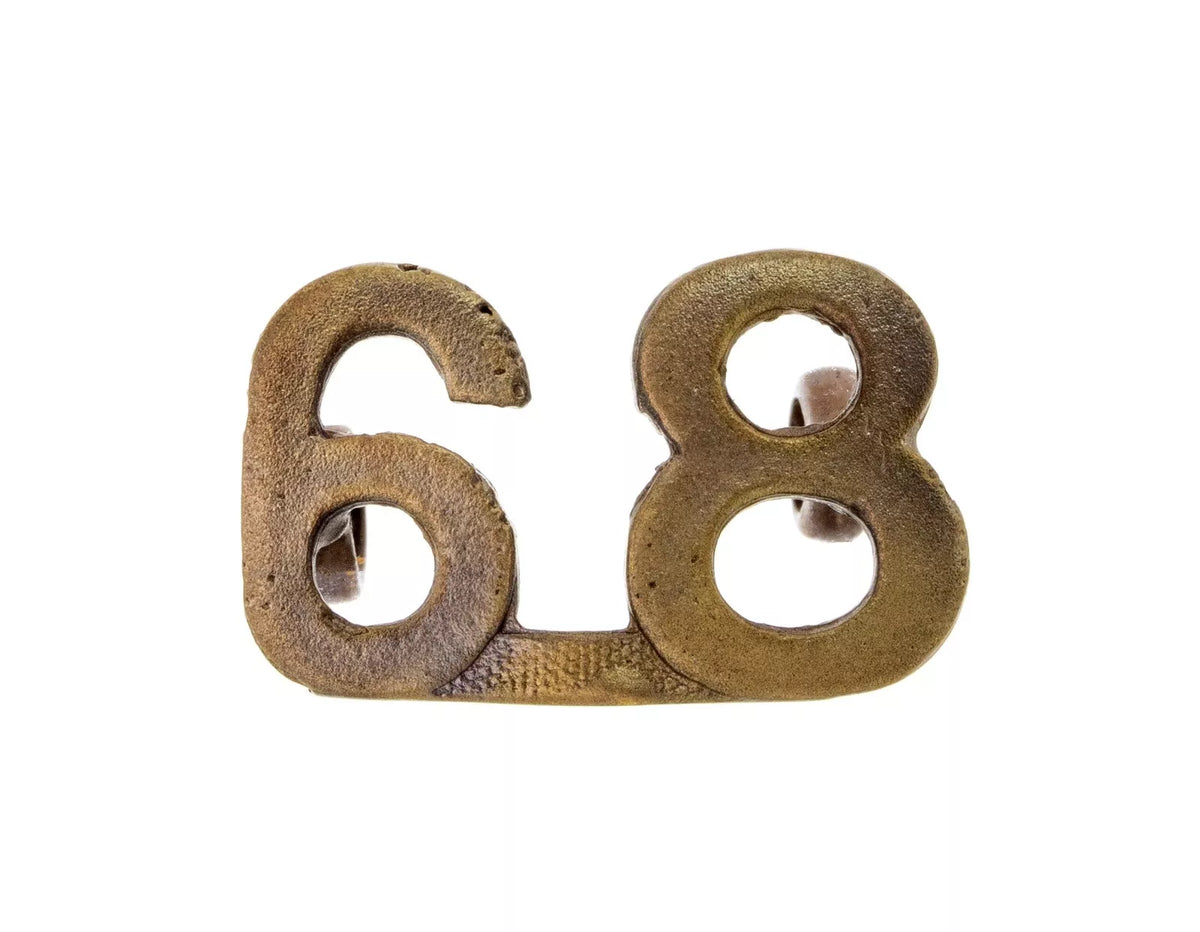 Canadian 68th (Regina) Battalion CEF Shoulder Title
