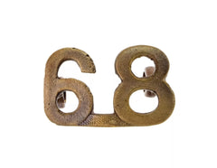 Canadian 68th (Regina) Battalion CEF Shoulder Title