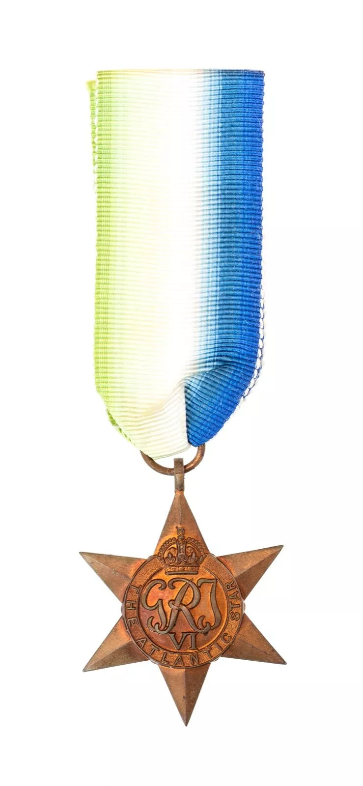 WW2 British Atlantic Star Medal Original