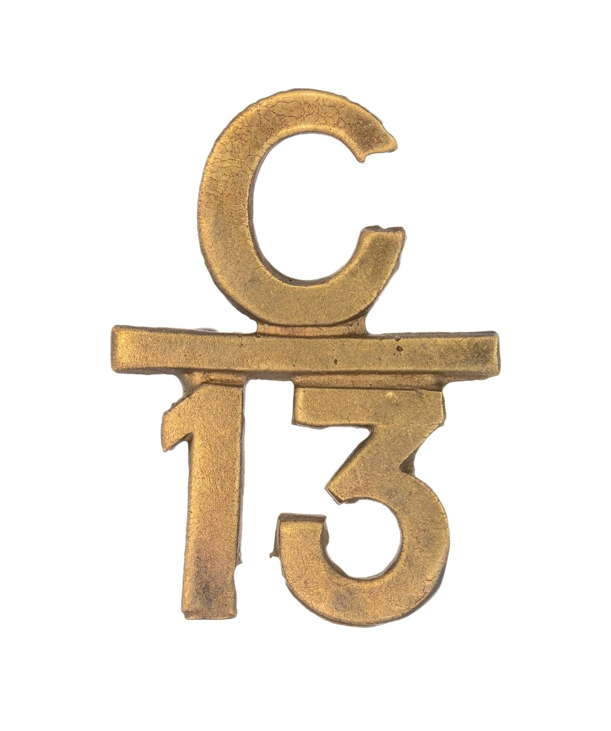 Canadian 13th (Montreal) Battalion CEF Collar Badge