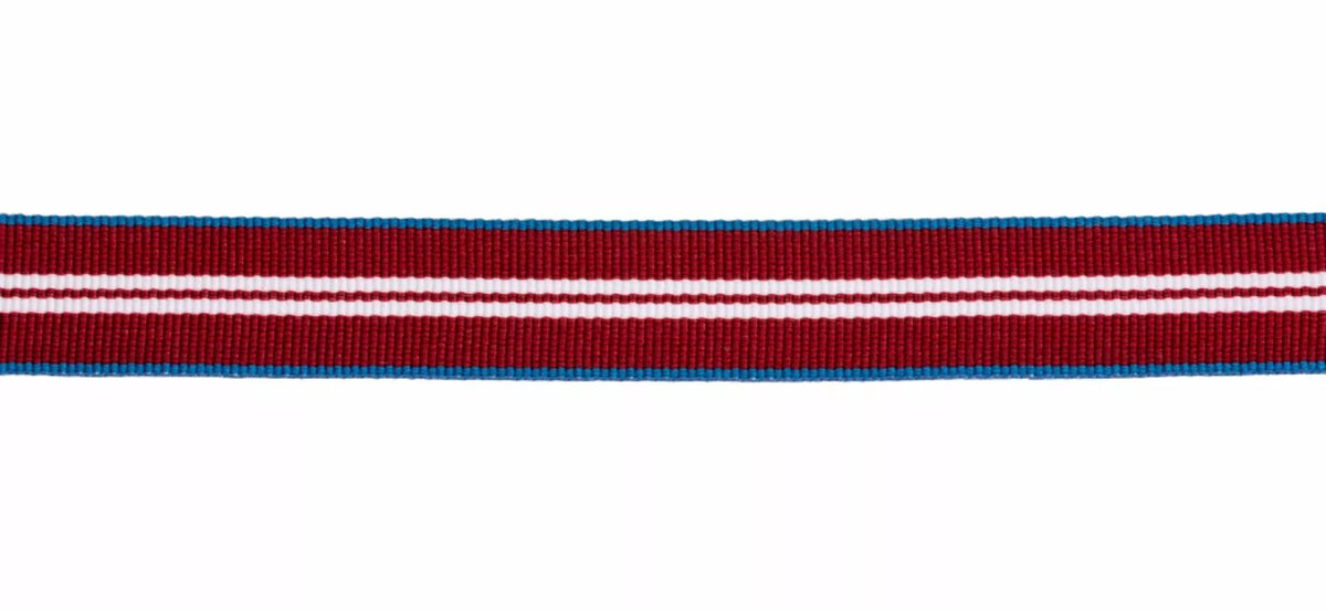 318A Diamond Jubilee Medal Ribbon Miniature Select Option Sizes