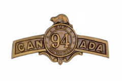 94th Canadian Port Arthur Infantry Battalion Shoulder Title