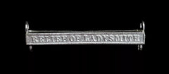 Queen South Africa Relief of Ladysmith Clasp Silver