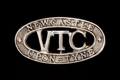Newcastle VTC Upon Tyne Shoulder Title White Metal