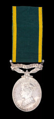 WW2 British Territorial Efficiency Medal 2093178.CPL.R.PRICE.R.E