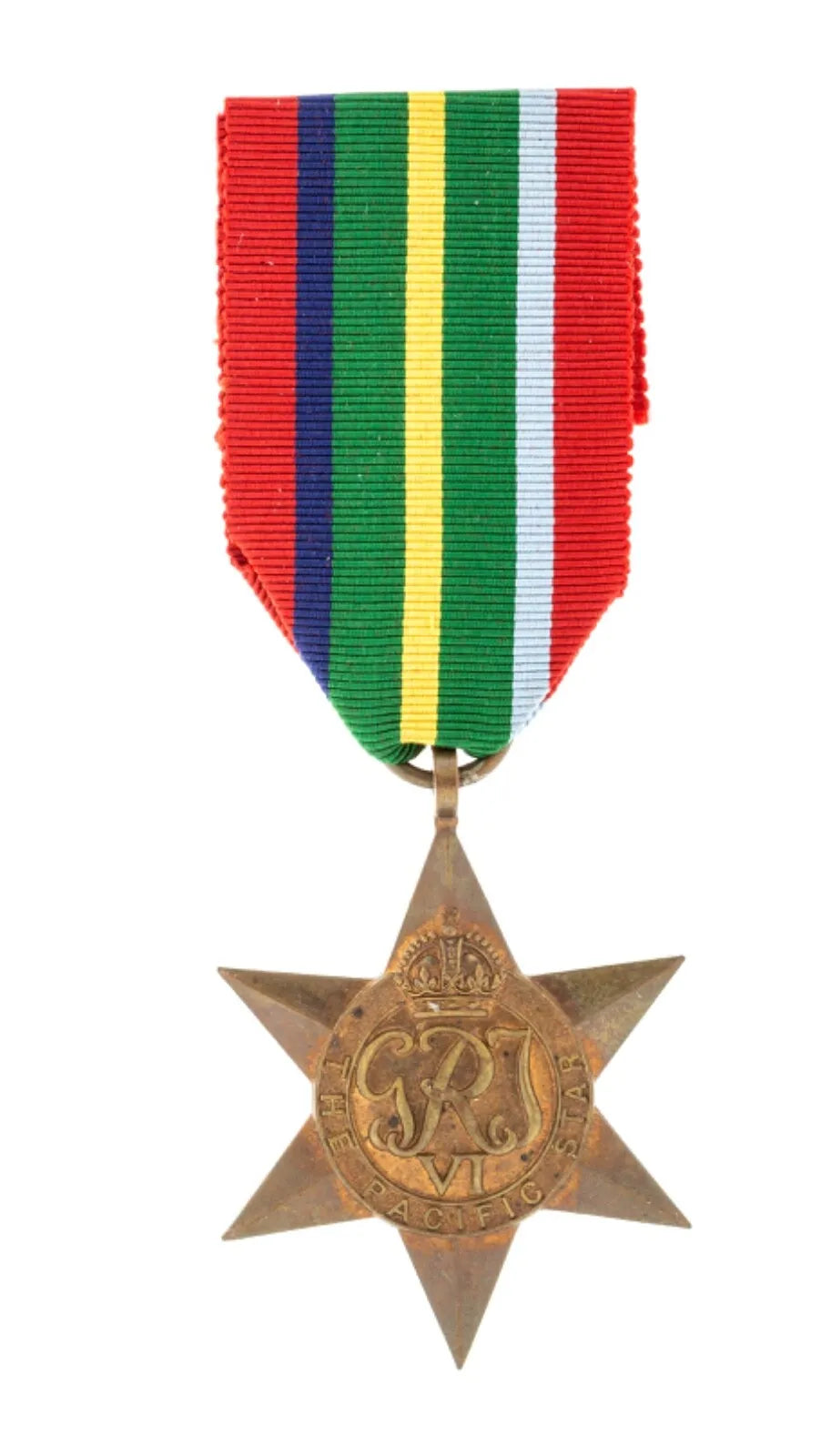 WW2 British Pacific Star Medal Original