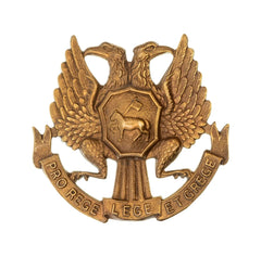 4th Black Watch Battalion Cap Badge Brass Metal