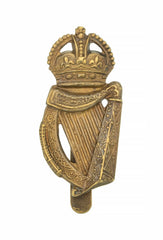 18th London Irish Cap Badge Brass Metal