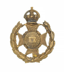 19th ST Pancras County of London Cap Badge Brass Metal