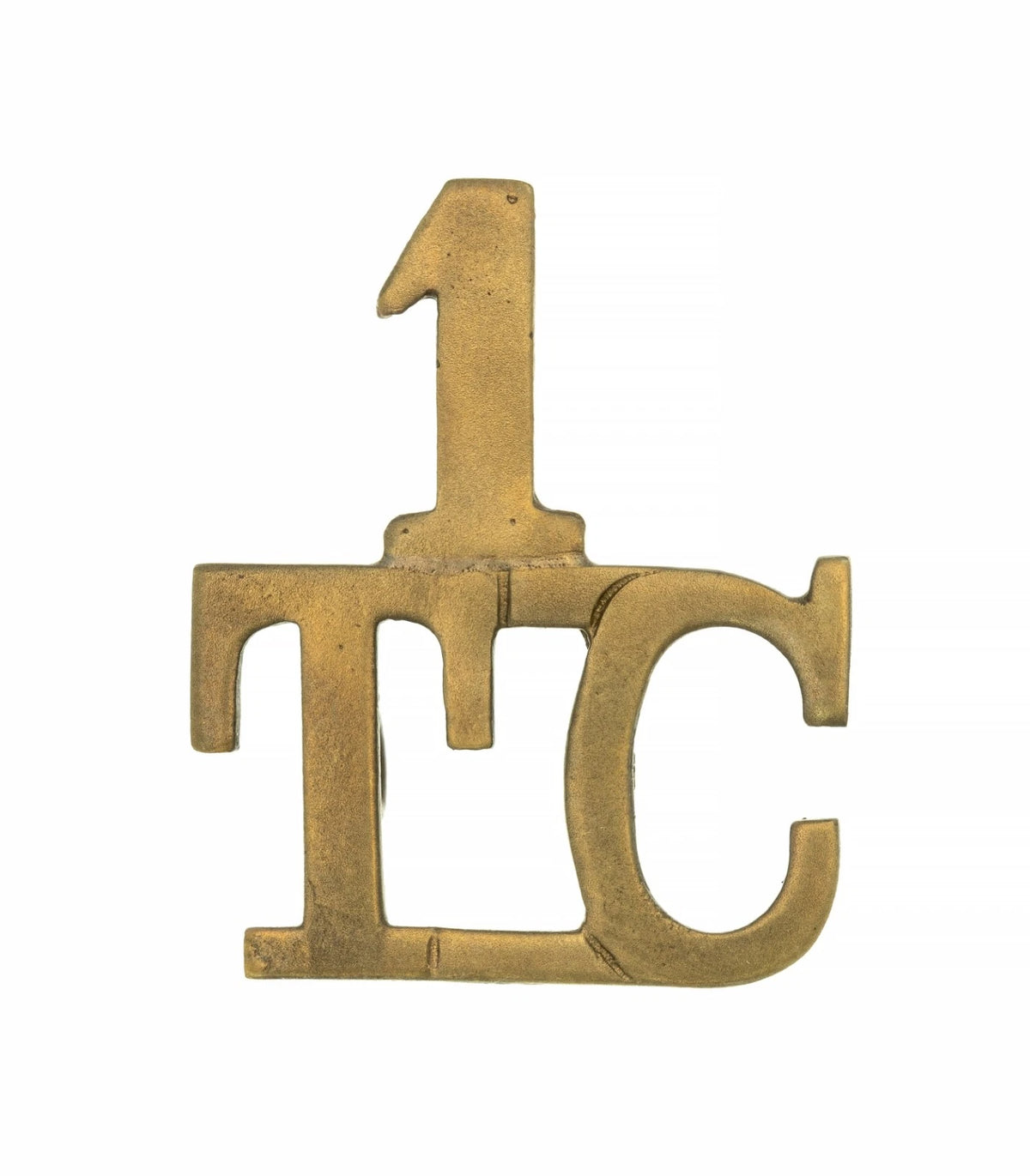 British 1st Tank Corps Shoulder Title