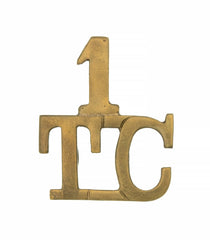 British 1st Tank Corps Shoulder Title