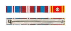 Queens Jubilee Golden, Diamond, Platinum & Fire Service 30 Years Rosette Bar