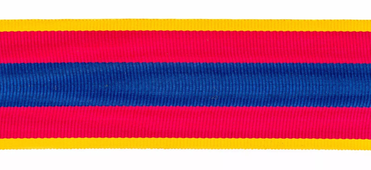 W32. France National Defence (Gold) Medal Ribbon Select Option Sizes