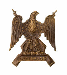 Royal Dragoons Glengarry Pouch Badge Brass Metal