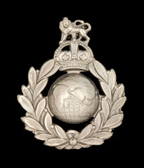 Royal Marines Cap Badge Hallmarked Silver