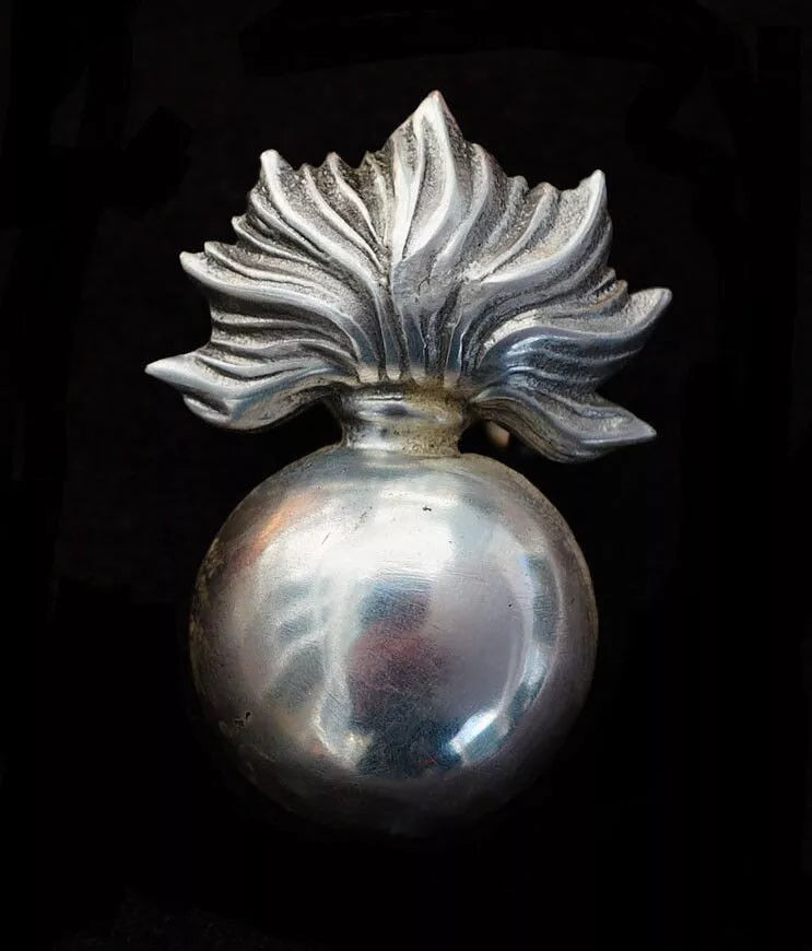 Royal Marine Artillery Cap Badge Hallmarked Silver