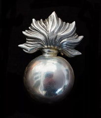 Royal Marine Artillery Cap Badge Hallmarked Silver