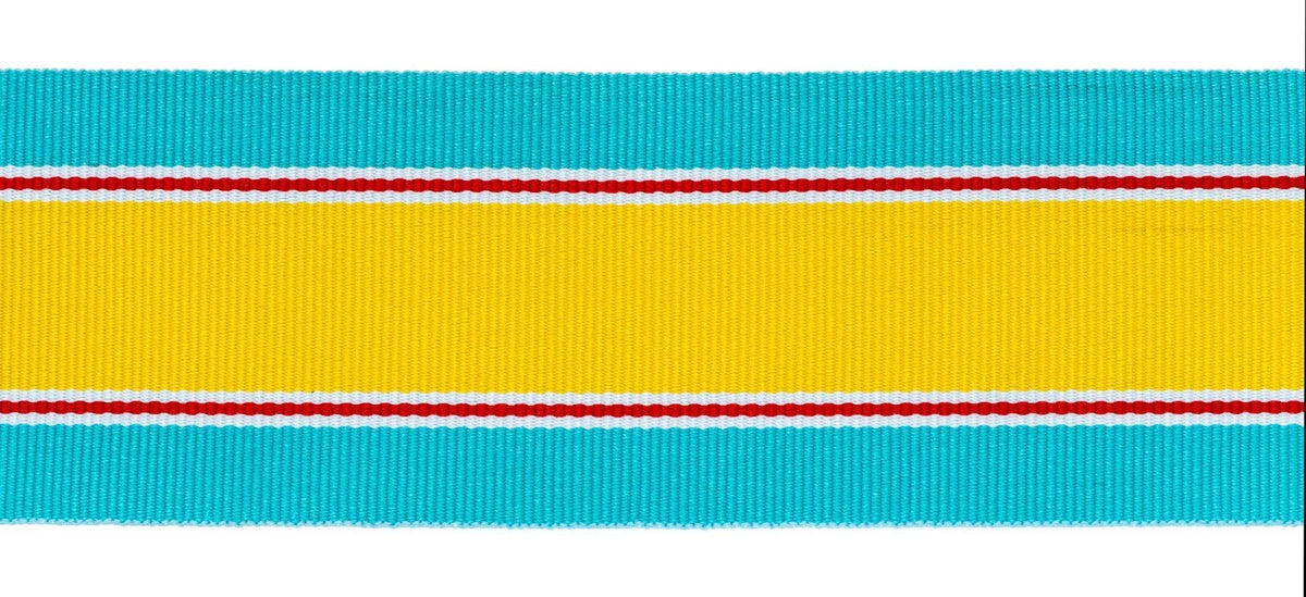 W37A. South Korea War Service Medal Ribbon Select Option Sizes