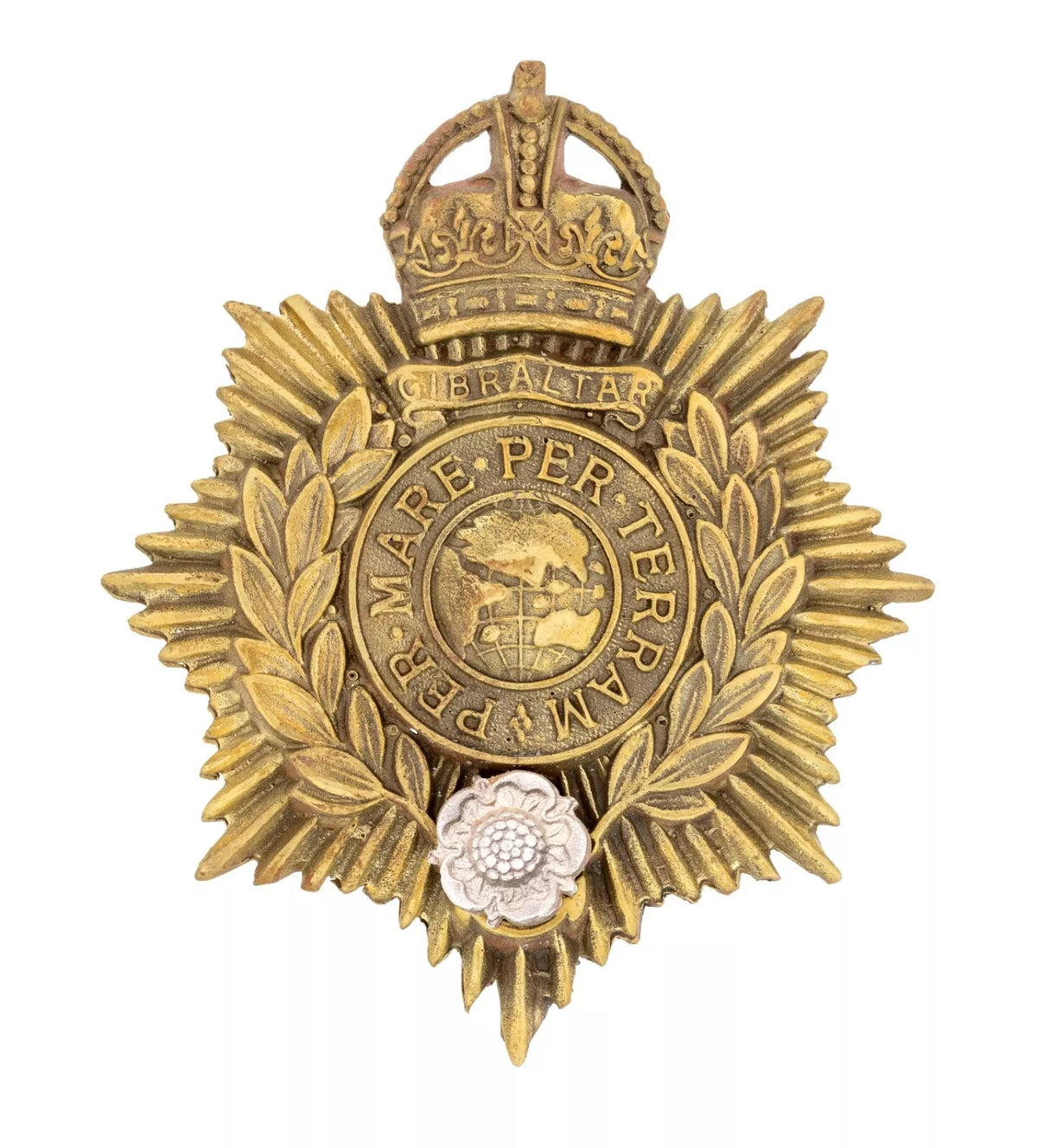 Royal Marine Light Infantry RM Chatham Band Helmet Plate