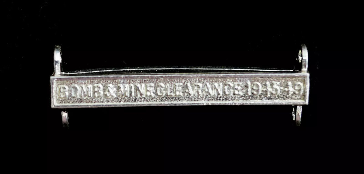 General Service Medal Bomb & Mine Clearance 1945-49 Clasp Silver