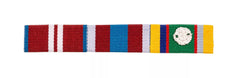 Queens Jubilee Diamond, Platinum & Cadet Forces With Rosette Medal Ribbon Bar