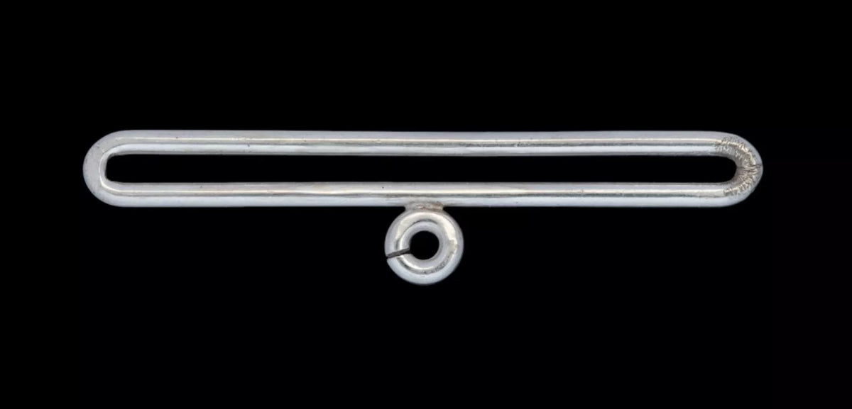 Kaisar-I-Hind Medal Suspender Bar Silver