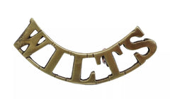 Wilts Shoulder Title Brass Metal