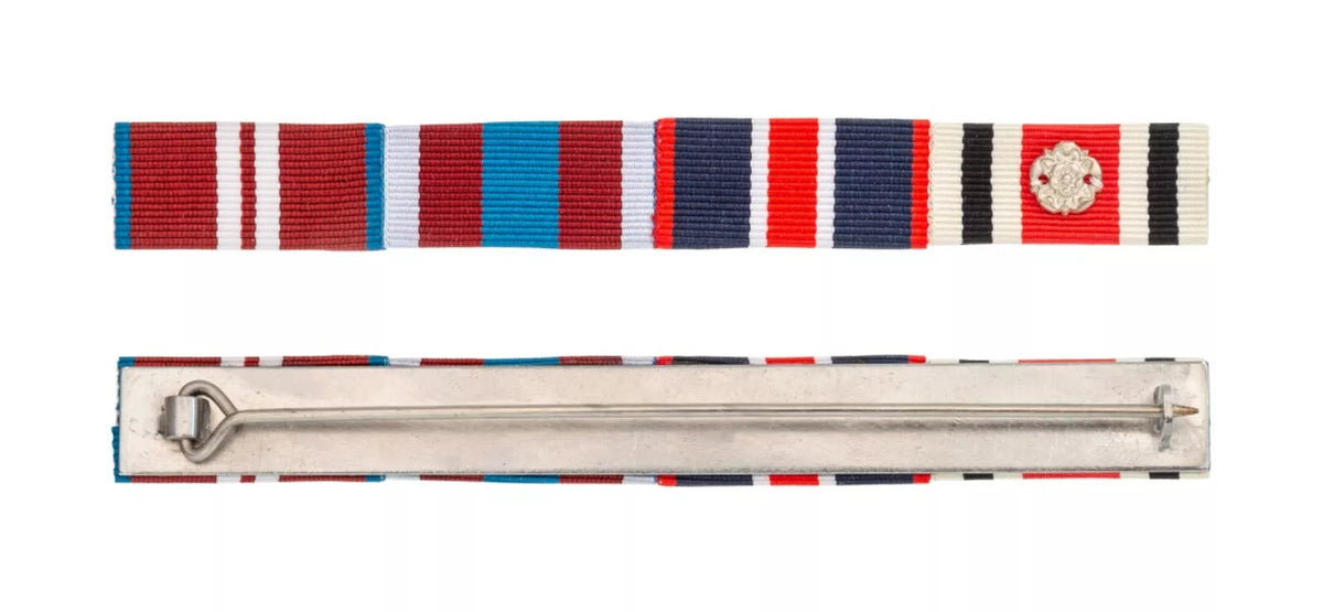 Queens Jubilee Diamond, Platinum, Kings Coronation & Constabulary Rosette Ribbon