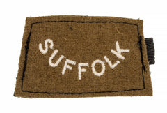 Suffolk Regiment Slip on Shoulder Title