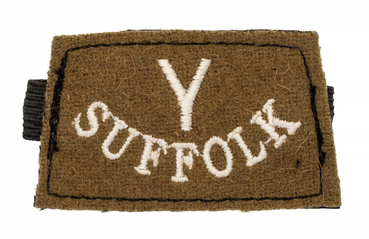 Suffolk Yeomanry Slip on Shoulder Title
