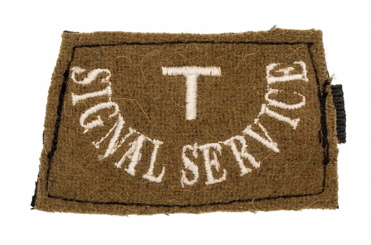 Territorial Signal Service Slip on Shoulder Title