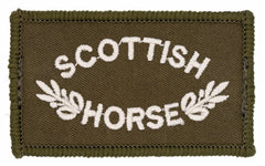 Scottish Horse Slip on Shoulder Title