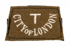 Territorial City of London Slip on Shoulder Title