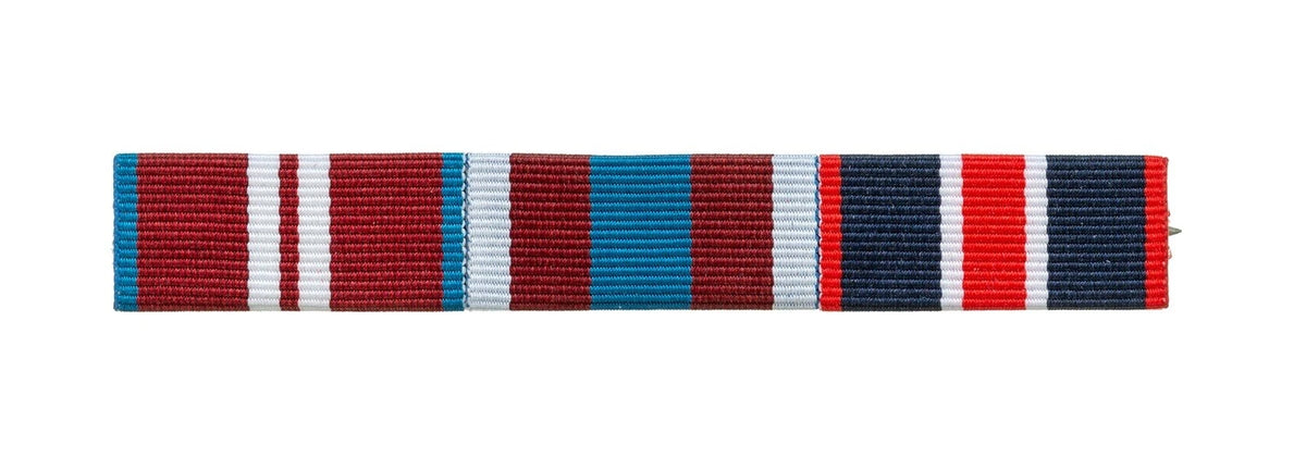 Queens Diamond, Platinum, & Kings Coronation Medal Ribbon Bar
