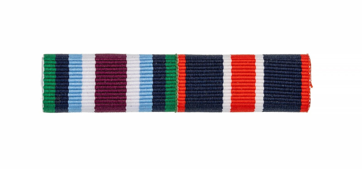 Wider Service Medal & Kings Coronation Medal Ribbon Bar