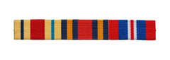 WW2 Africa Star, Burma & War Medal Ribbon Bar