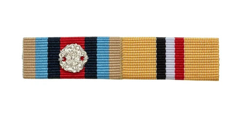 Afghanistan Operational Service 2000, Rosette & Iraq Medal Ribbon Bar