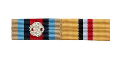 Afghanistan Operational Service 2000, Rosette & Iraq Medal Ribbon Bar